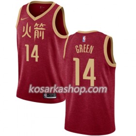 Dres Houston Rockets Gerald Green 14 Nike 2018-19 City Edition Crvena Swingman